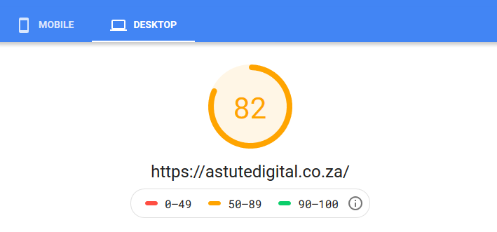 PageSpeed Insights is a free tool from Google to analyze the mobile and desktop performance of a website.